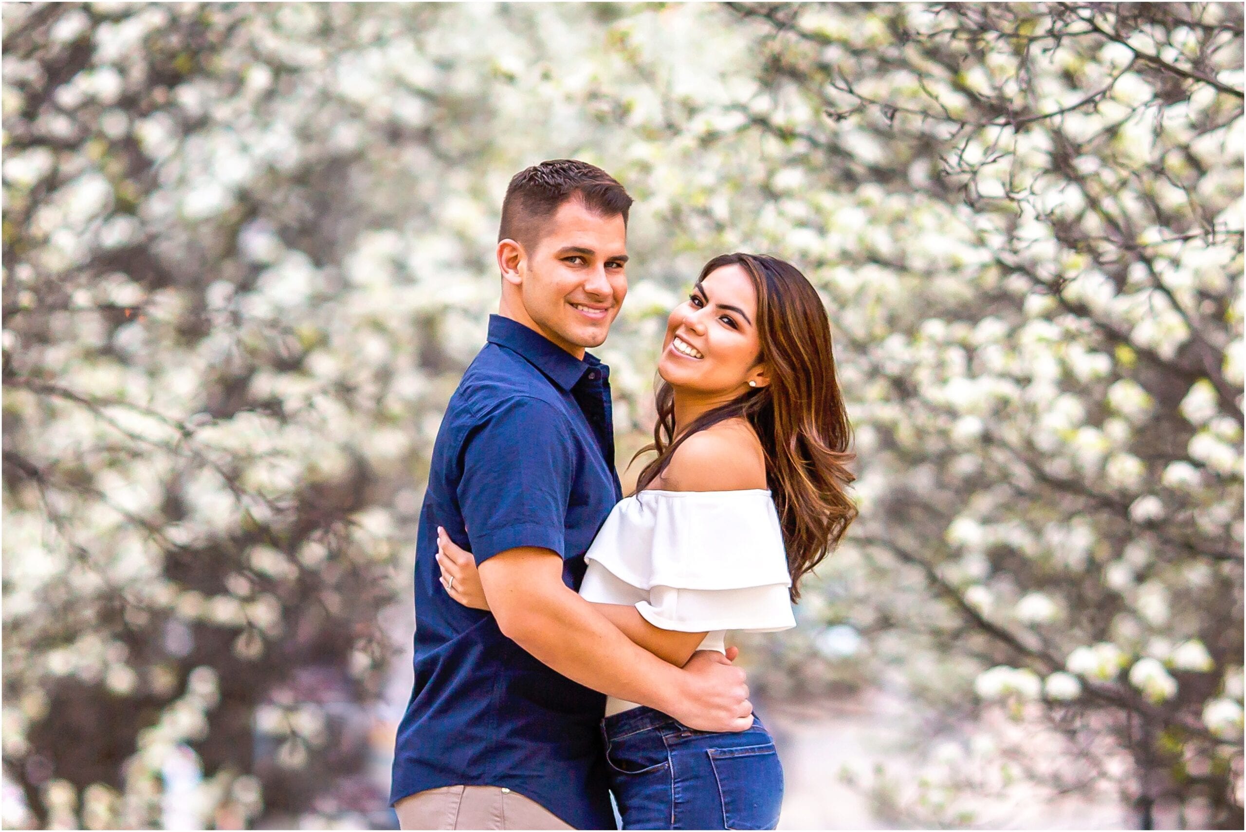 millennium park engagement photos